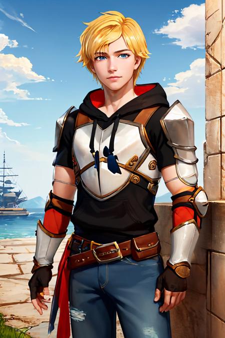Rwby sales jaune hoodie